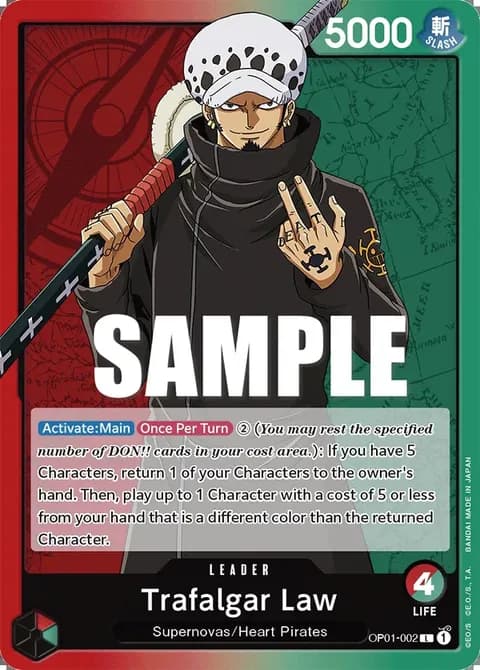 Trafalgar Law (OP01-002)