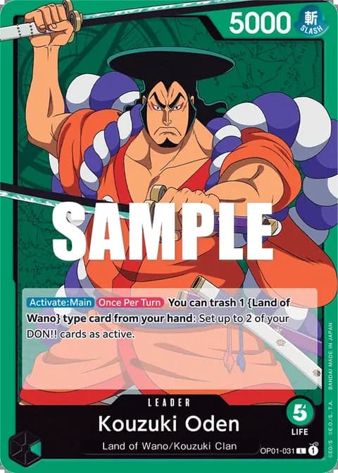 Kouzuki Oden (OP01-031)