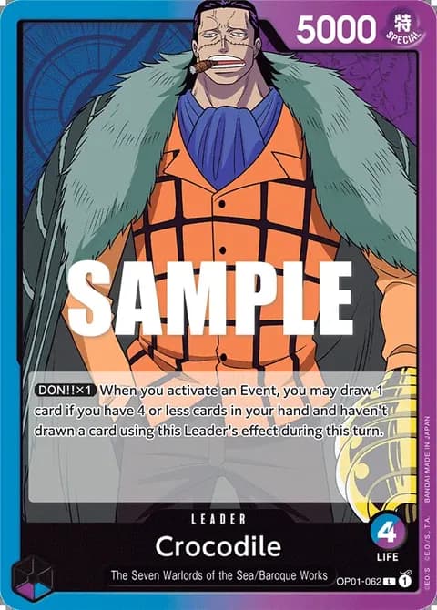 Crocodile (OP01-062)
