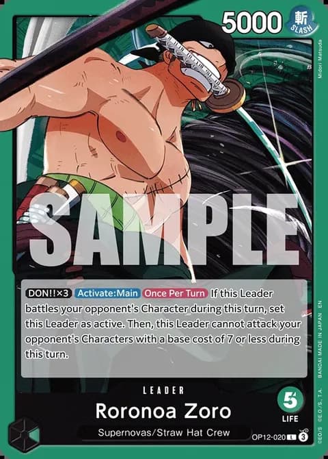 Roronoa Zoro (OP12-020)