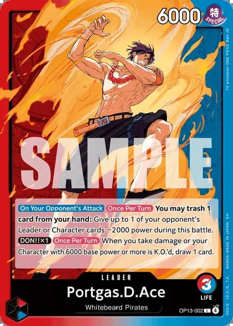 Portgas.D.Ace (OP13-002)