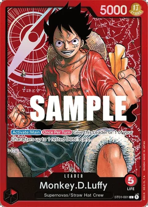 Monkey.D.Luffy (ST01-001)